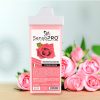 Ceara Epilat Unica Folosinta SensoPRO Milano, Rezerva Titanio Rosa 100ml, Aplicator Ingust