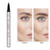 Creion Sprancene cu Efect de Microblading Kiss Beauty Tattoo Eyebrow Pen, #01 Light Brown