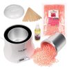 Kit Epilare Ceara Traditionala Granule LUXORISE Germania Diamond Skin – Titanio Rosa, 800 ml