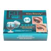 Kit Sprancene 2 in 1 Kiss Beauty Fit Eye, 2 Eyelinere Crema-gel, 2 Pudre Sprancene + Pensula Aplicare