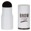 Kit Stampila Sprancene + Sabloane Kiahbeaute Brow Stamp #01 – Dark Brown