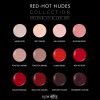 Set 12 Geluri UV Colorate LUXORISE, Red-Hot Nudes