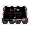 Set 12 Geluri UV Colorate Pure Colours Collection, SensoPRO Milano