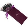 Set 20 Pensule Machiaj Profesionale SensoPRO Milano Travel Mauve + CADOU