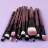 Set 20 Pensule Machiaj Profesionale SensoPRO Milano Travel Mauve + CADOU