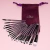 Set 20 Pensule Machiaj Profesionale SensoPRO Milano Travel Mauve + CADOU