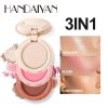 Set 3 in 1 Handaiyan Highlight & Blush & Contouring #01