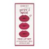 Set 3 in 1 Ruj Lichid Mat & Lip Gloss & Creion Contur Buze Qibest #09