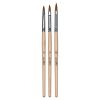 Set 3 Pensule Unghii Acril – Limba de Pisica LUXORISE – nr. 8, 9, 10