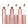 Set 3 Rujuri Lichide Mate Ranee Delicious Matte Lipgloss #B