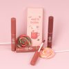 Set 3 Rujuri Lichide Mate Ranee Delicious Matte Lipgloss #C