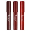 Set 3 Rujuri Mate Teayason Just a Tint Lipstick, Cherry Bright, C