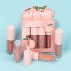 Set 4 Rujuri Lichide Mate Ranee Matte Lipstick, Honey Peach, B