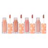 Set 4 Rujuri Lichide Mate Ranee Matte Lipstick, Orange, C