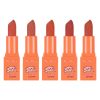 Set 5 Rujuri Mate Ranee Matte Lipstick #01