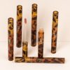 Set 6 Rujuri Lichide Mate Qibest Leopard Print Non-Stick ColorLip Gloss #01