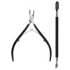 Set Manichiura / Pedichiura Cleste Unghii si Instrument Cuticule SensoPRO Milano, Black