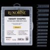 Tipsuri Reutilizabile Smart Shapes LUXORISE pentru Polygel si gel, 120 buc